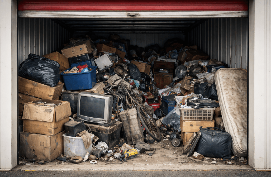 Before storage unit cleanout in Owensboro KY