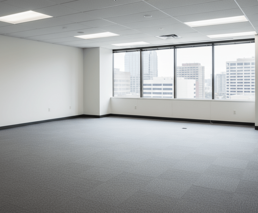 After commercial office cleanout